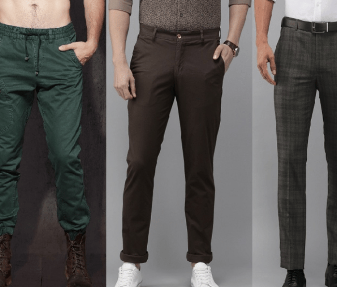 męskich spodni na co dzień